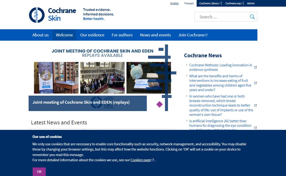 Welcome | Cochrane Skin