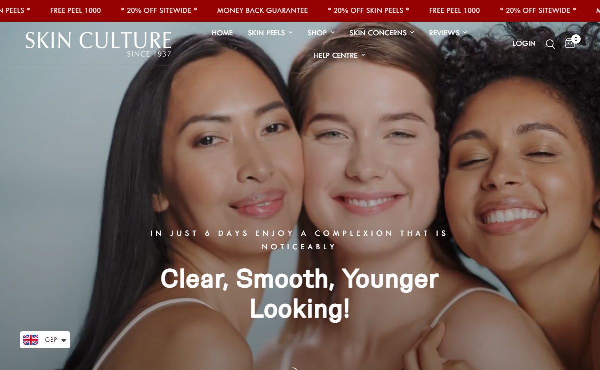 Home Skin Peels and Skin Care Treatments | Skin Culture