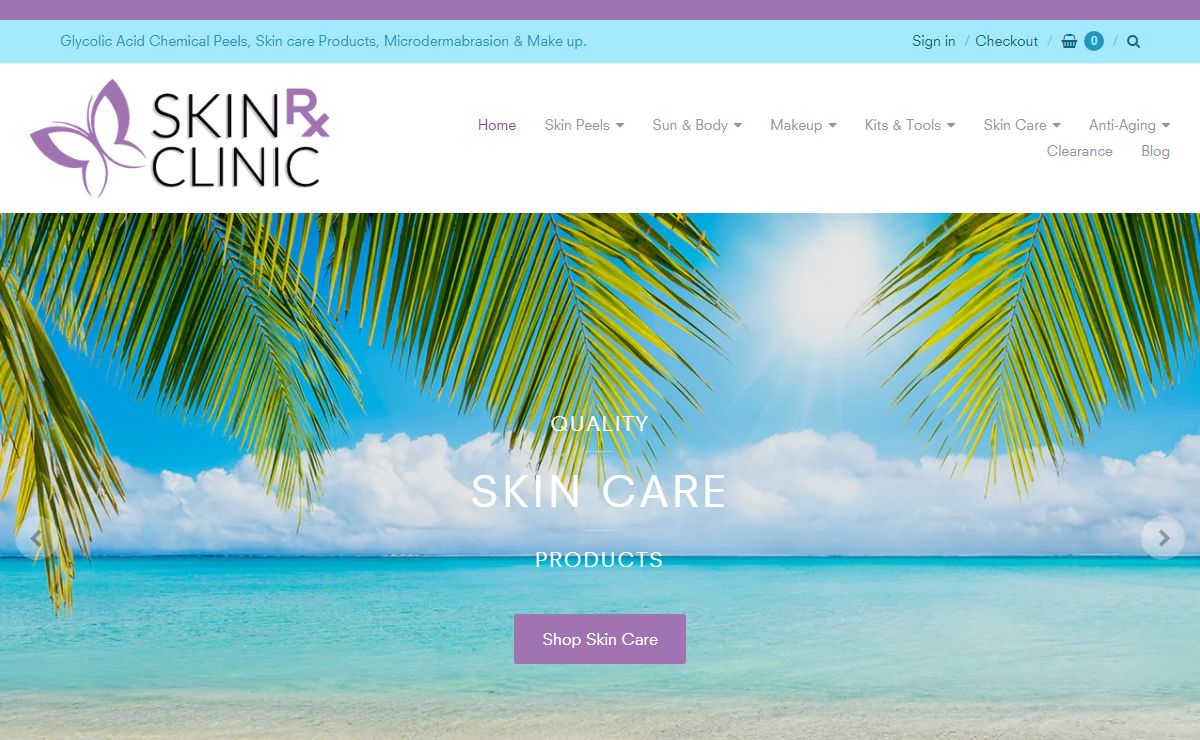 Skin RX Clinic Amazing Makeup Products tools kit cleansers aloe clean. | Skin Rx Clinic