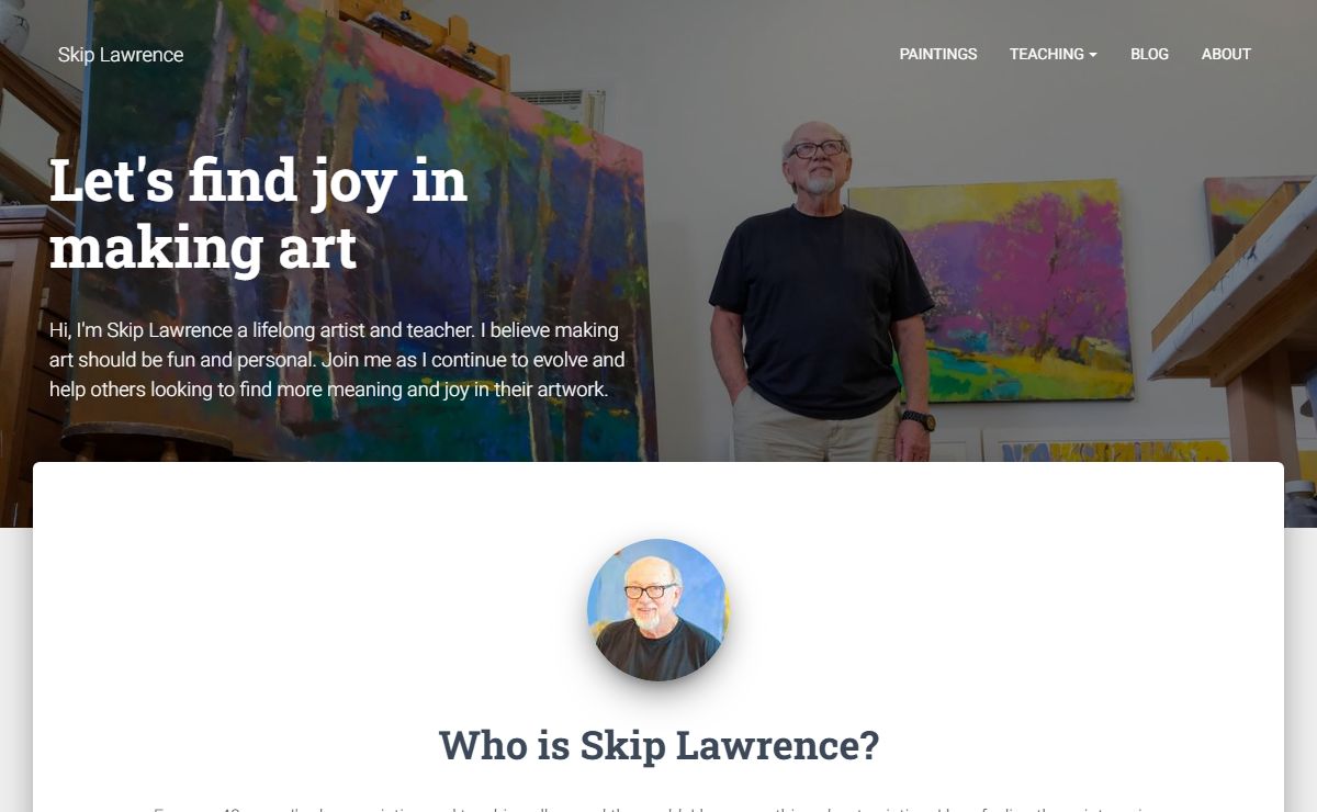 Skip Lawrence - The official website of artist and teacher Skip Lawrence