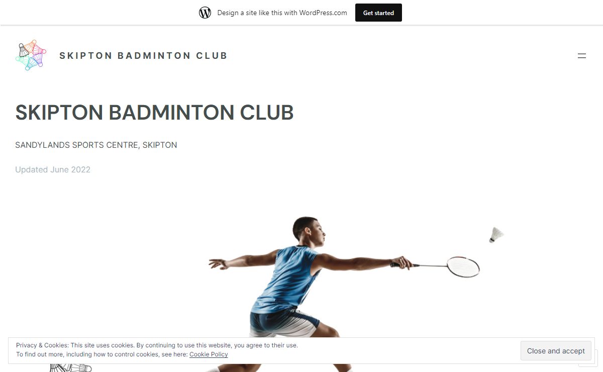 Skipton Badminton Club – Playing in the Craven and Bradford Badminton Leagues