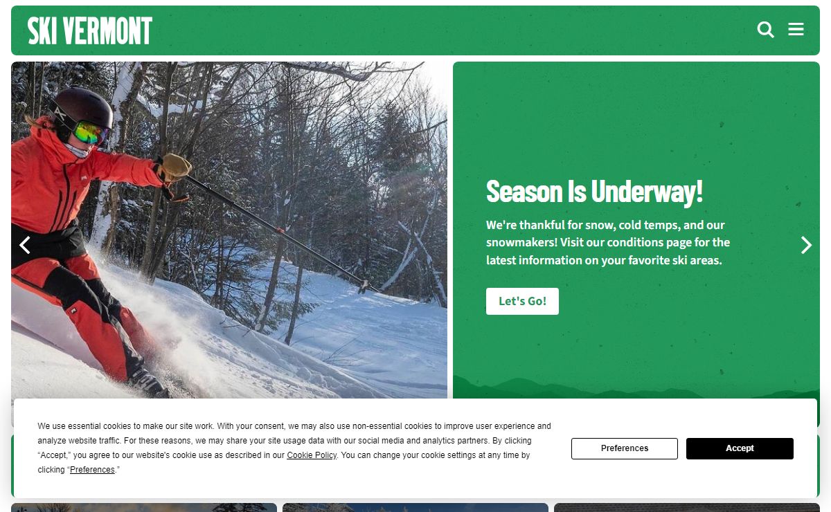 Discover Skiing in Vermont - Premier Winter Destinations — Ski Vermont