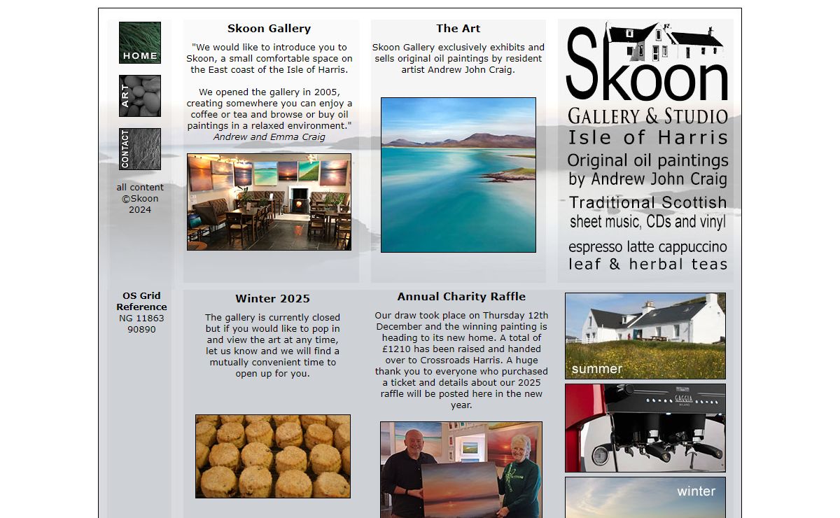 Skoon - Isle of Harris art Gallery