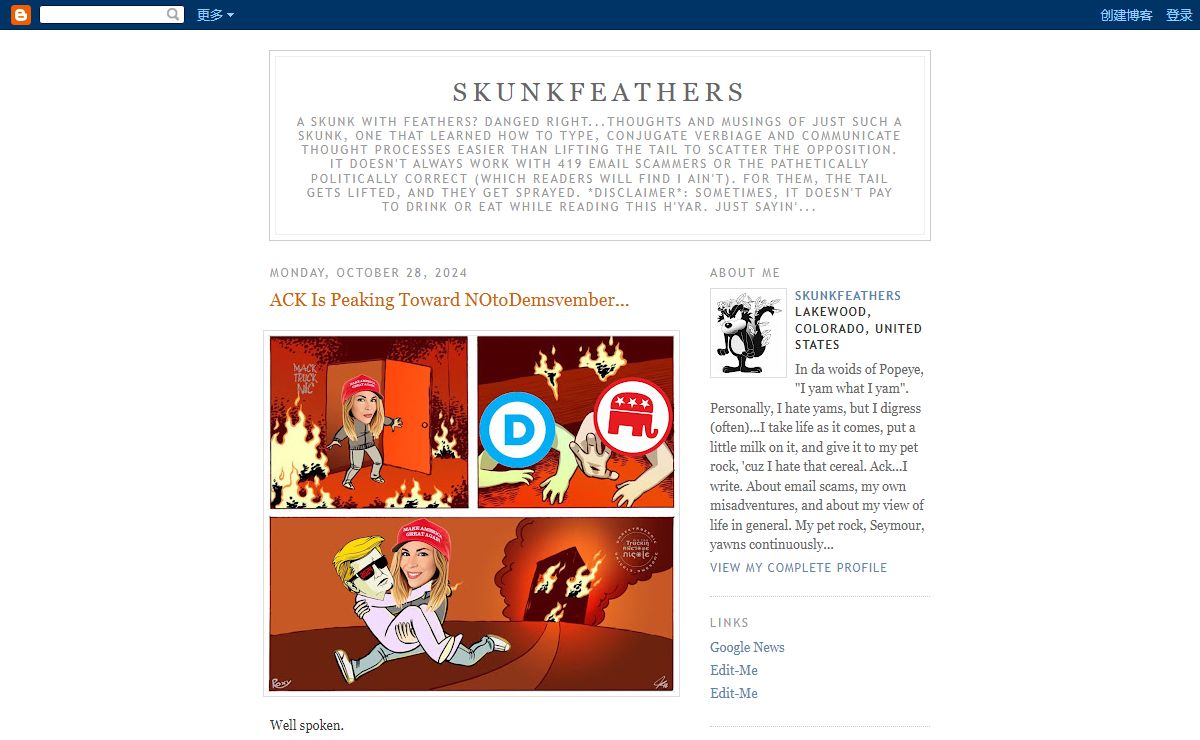 Skunkfeathers