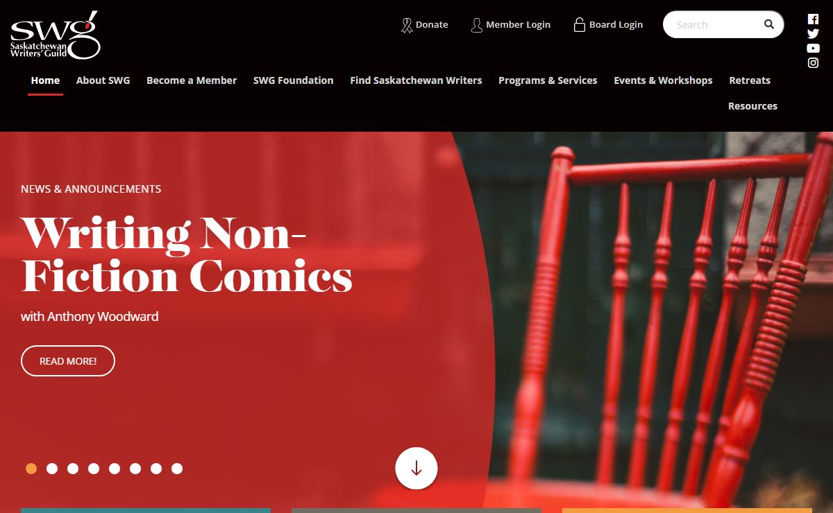 Home « Saskatchewan Writers' Guild