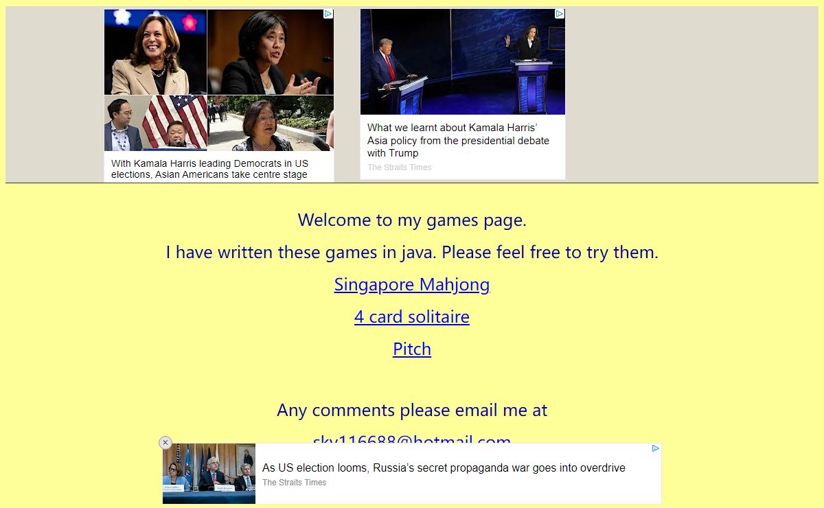 K's home page