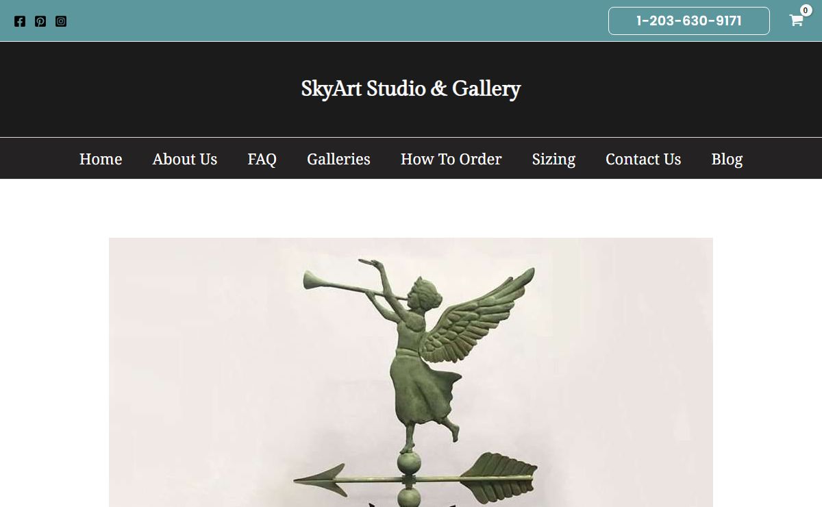 Custom Copper Weathervanes by SkyArt Studio & Gallery