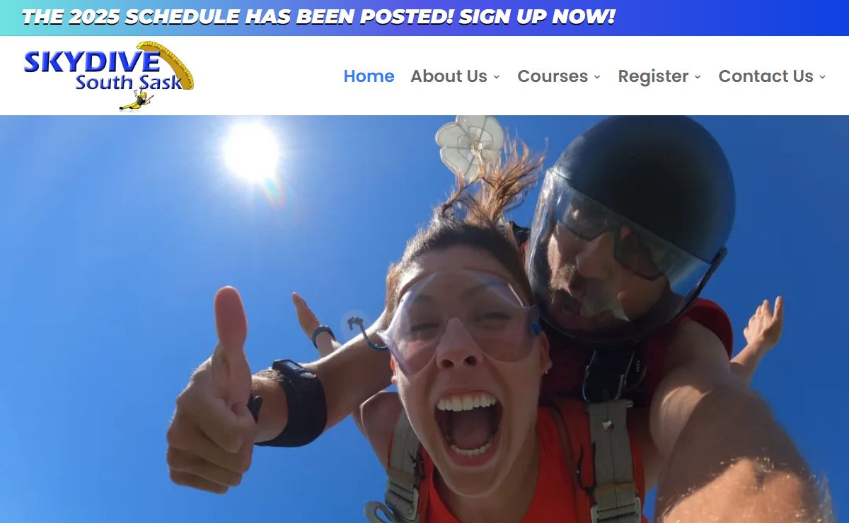 Skydive South Sask | Saskatchewan's Skydive Experts