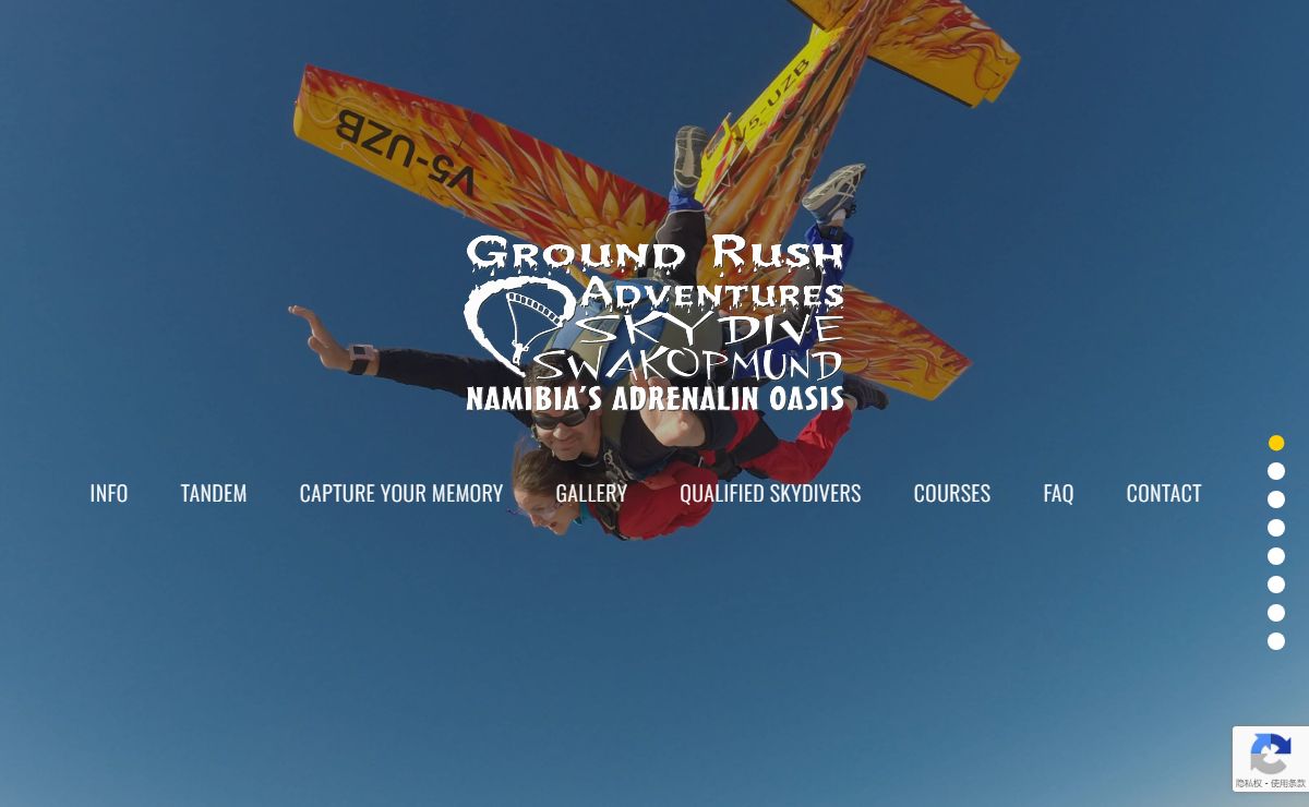 Ground Rush Adventures - Skydive in swakopmund