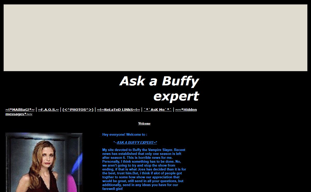 Ask a Buffy expert