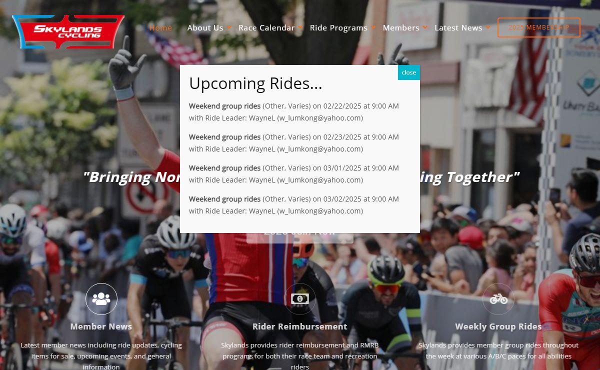Skylands Cycling