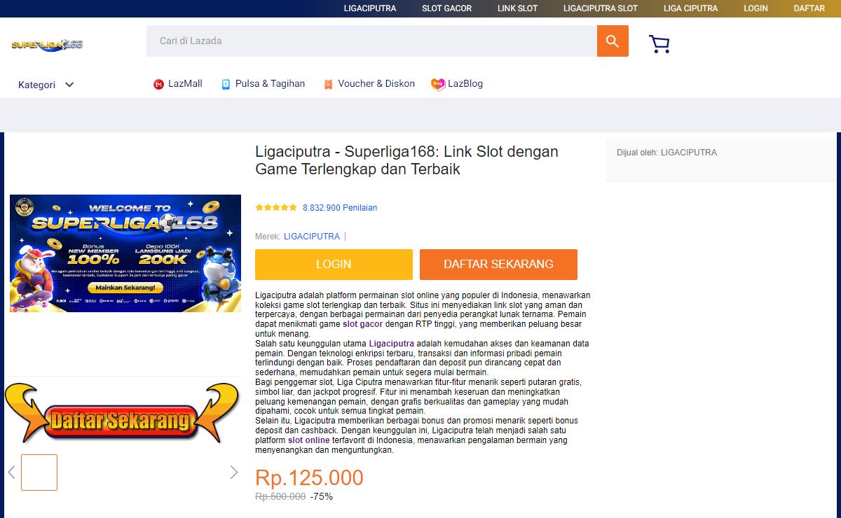 Ligaciputra - Superliga168: Link Slot dengan Game Terlengkap dan Terbaik