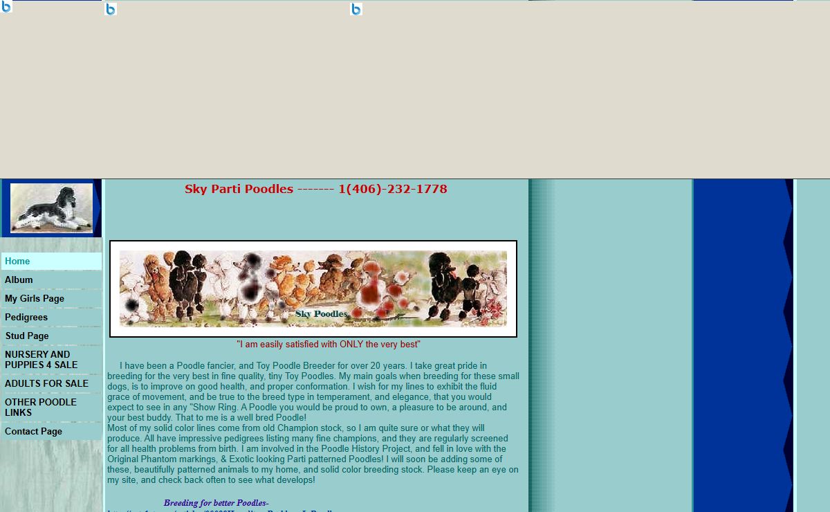 Sky Parti Poodles ------- 1(406)-232-1778
