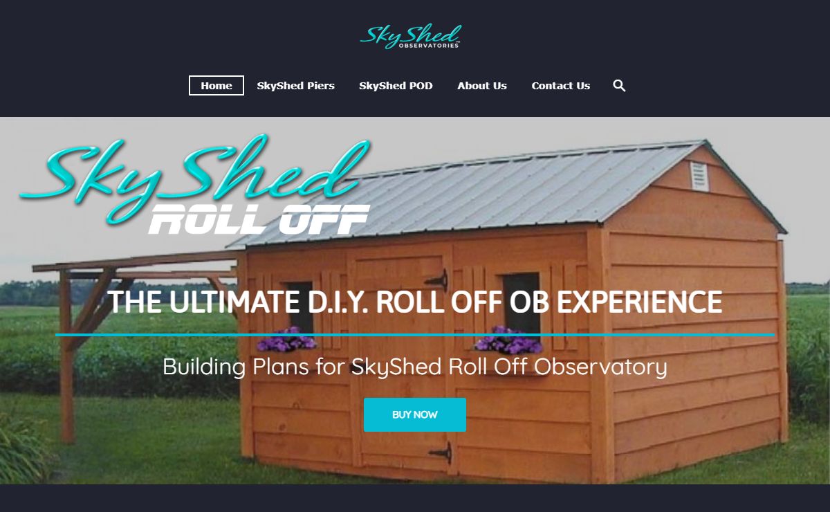 SkyShed Roll-Off Observatory Plans - SkyShed Observatories