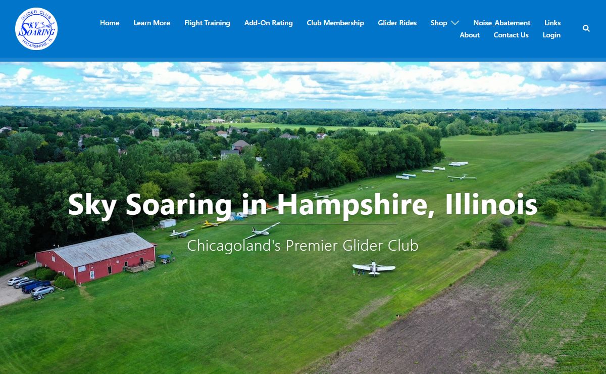 Sky Soaring – Chicagoland's Premier Glider Club