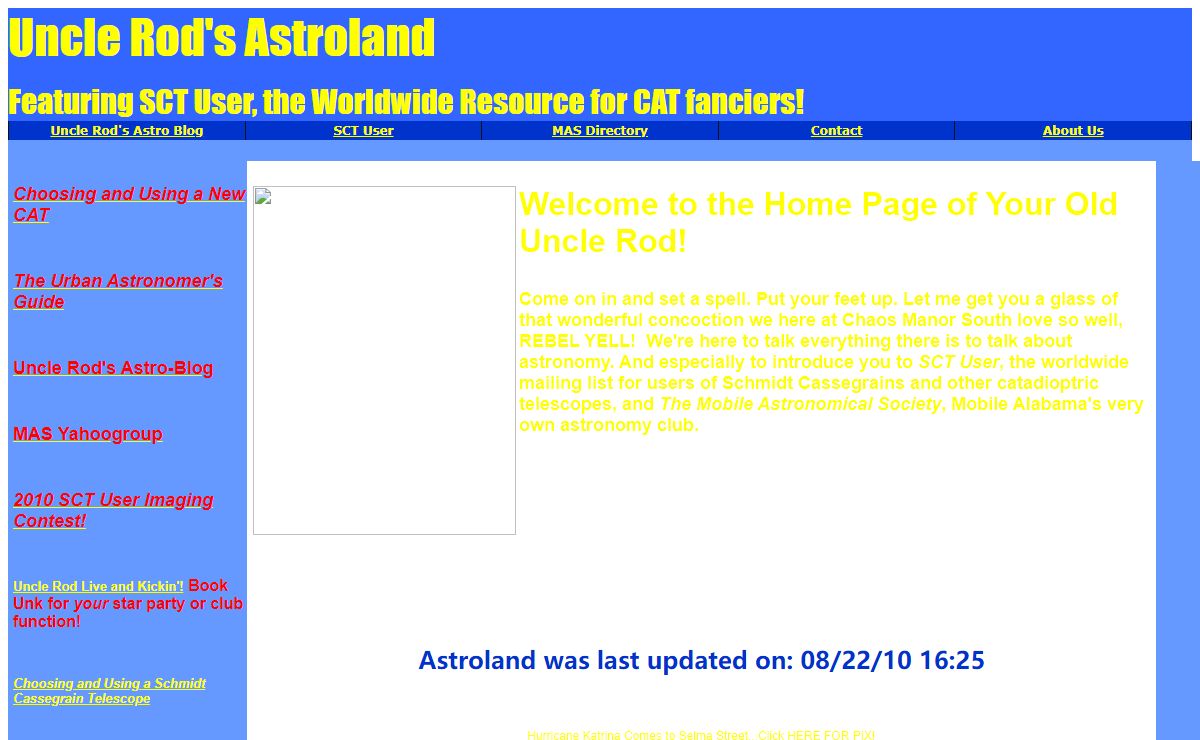 Uncle Rod Mollise's Astro Land!