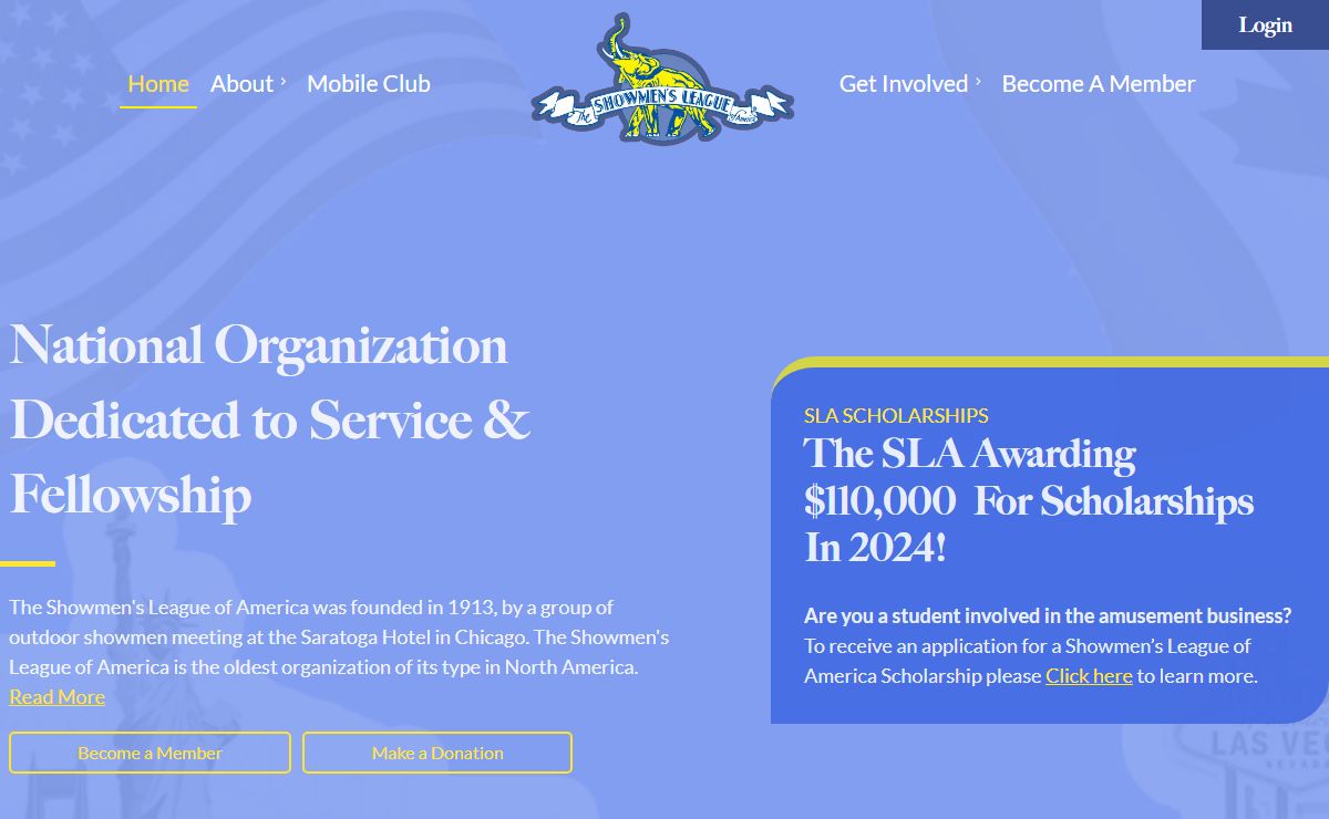 Showmen's League of America - Home