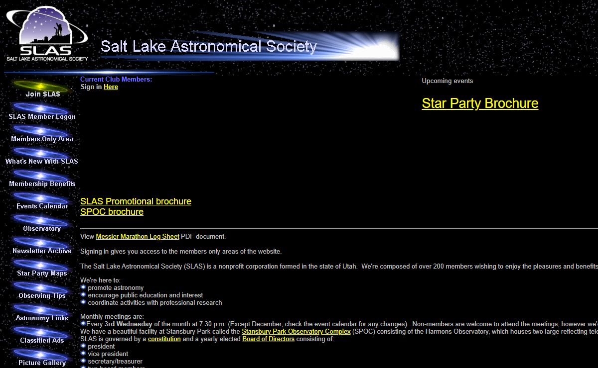 Salt Lake Astronomical Society