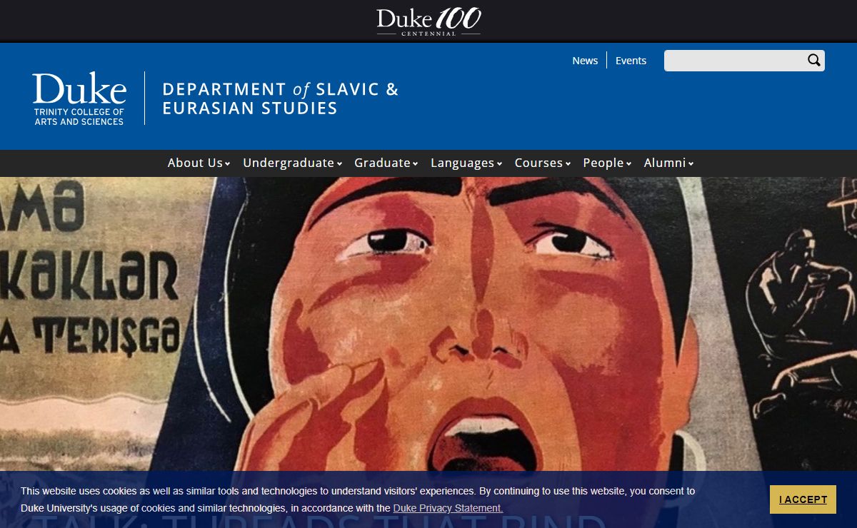 Front Page | SLAVIC & EURASIAN STUDIES
