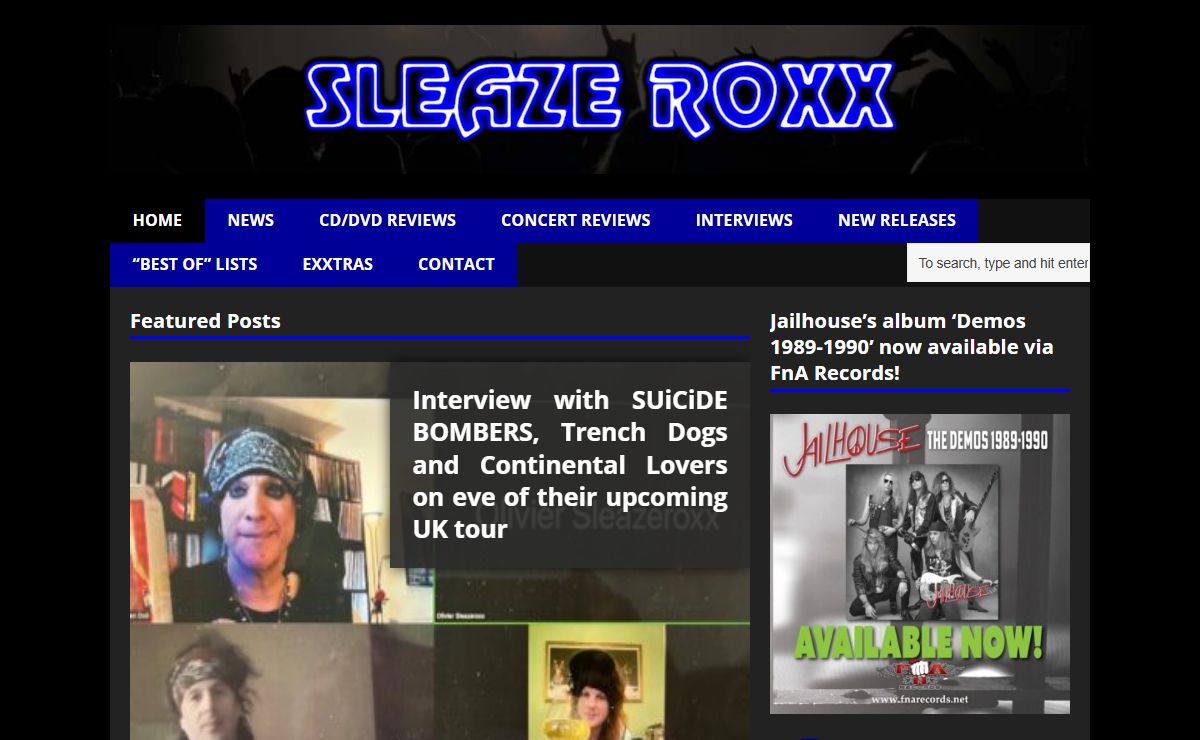 Home - Sleaze Roxx