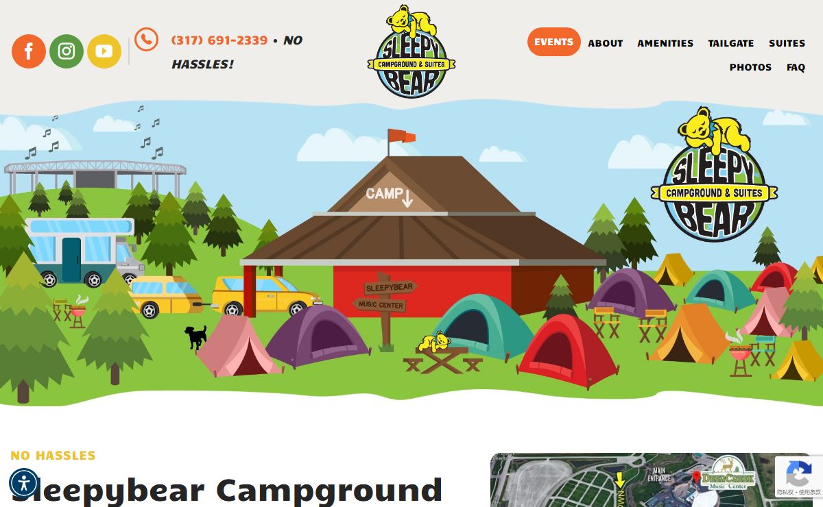 #1 Campground and Suites in Noblesville, IN | Sleepybear Campground