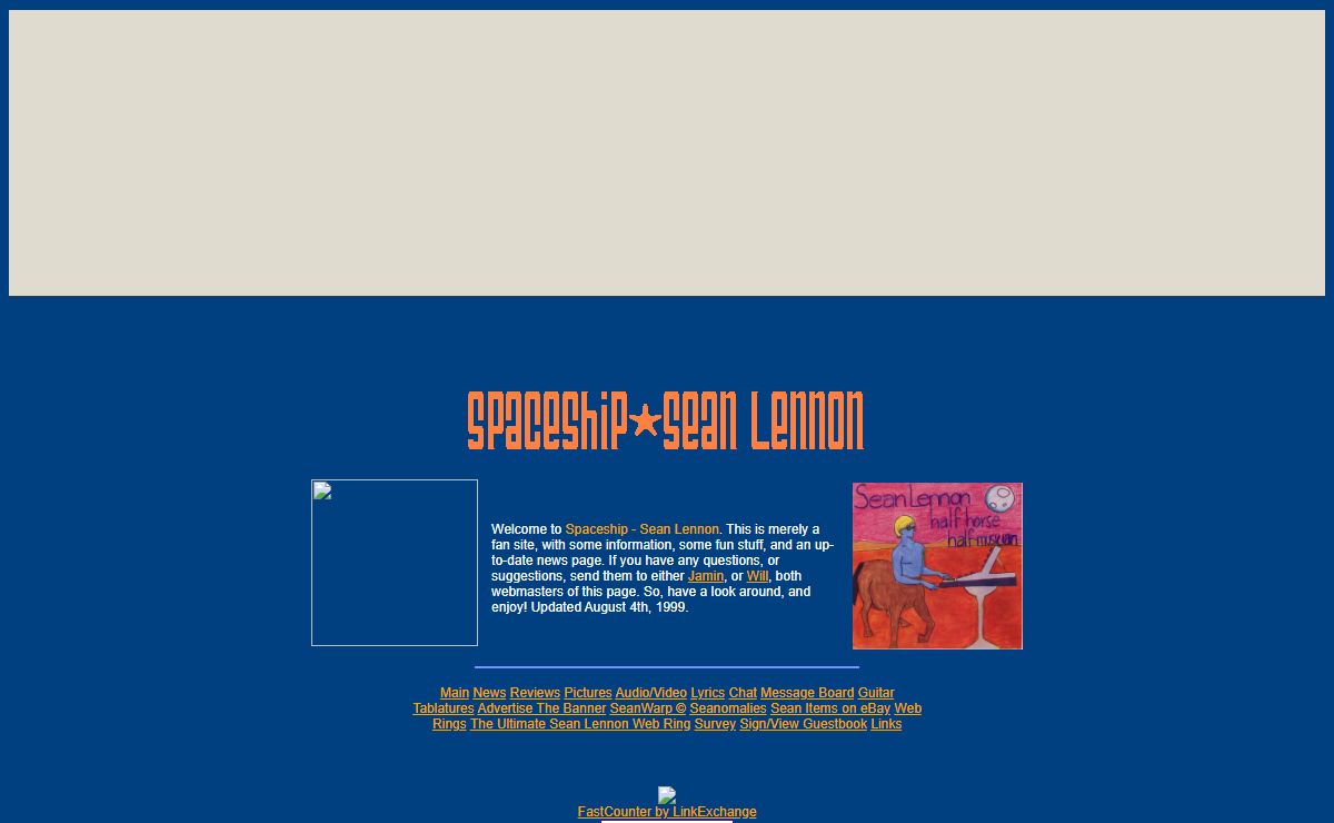 spaceship - sean lennon