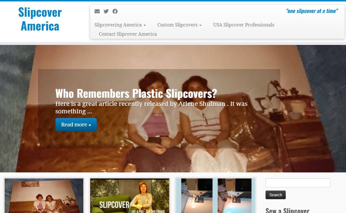 Slipcover America - "one slipcover at a time"