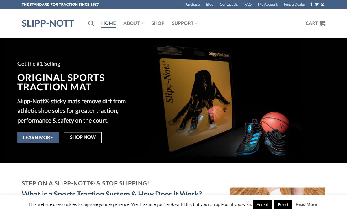 The Original Sports Traction Mat - Slipp-Nott