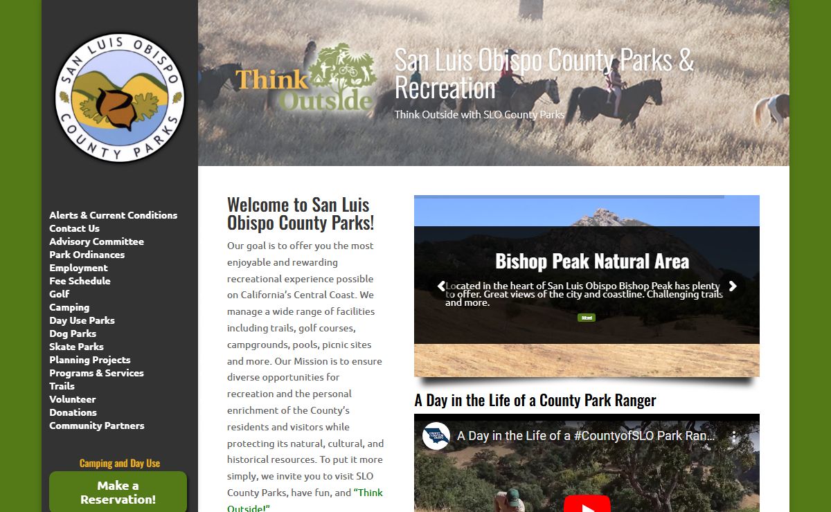 SLO County Parks | Think Outside