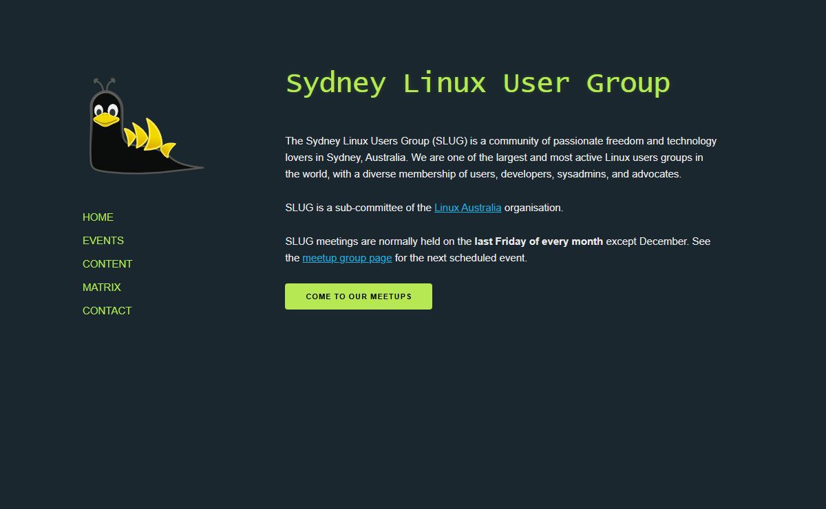 SLUG | Sydney Linux User Group