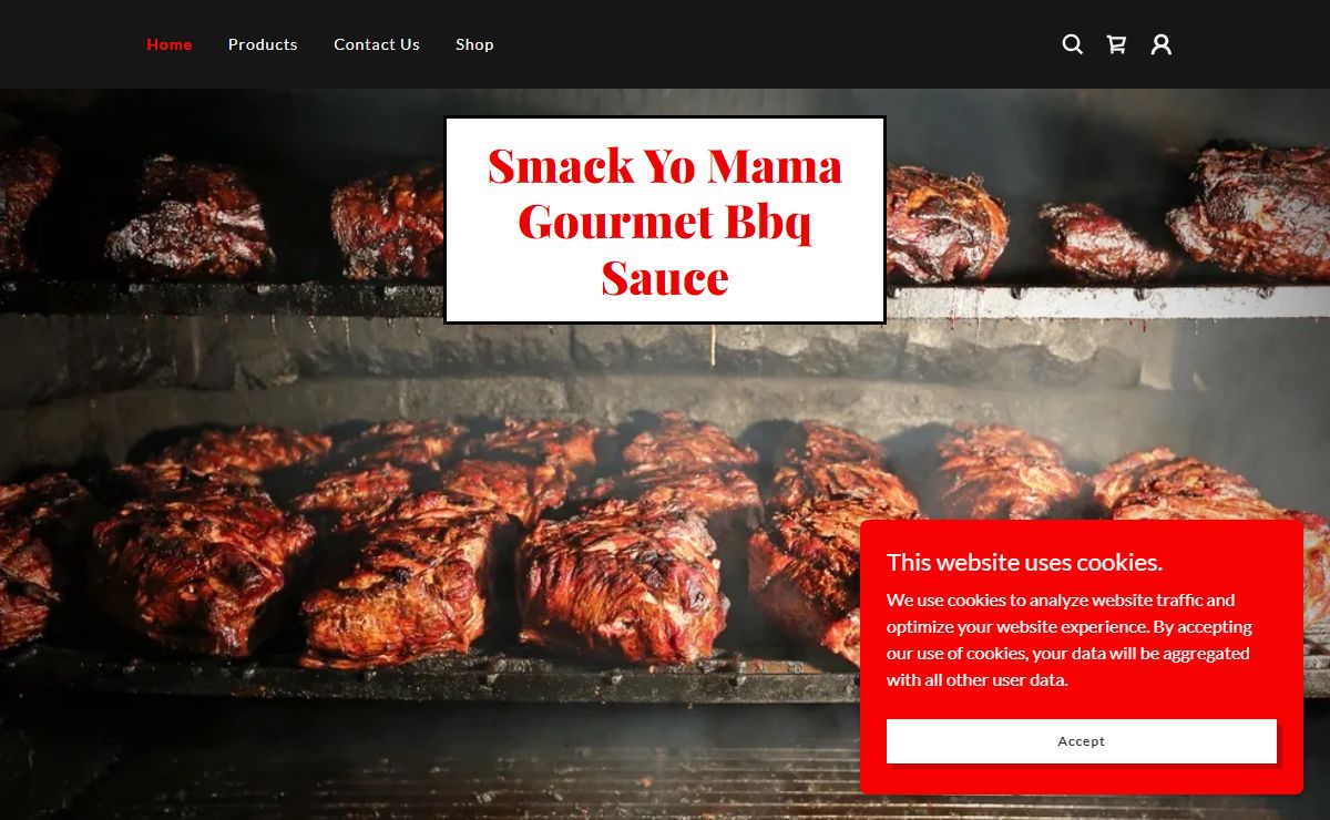 Smack Yo Mama Gourmet Bbq Sauce