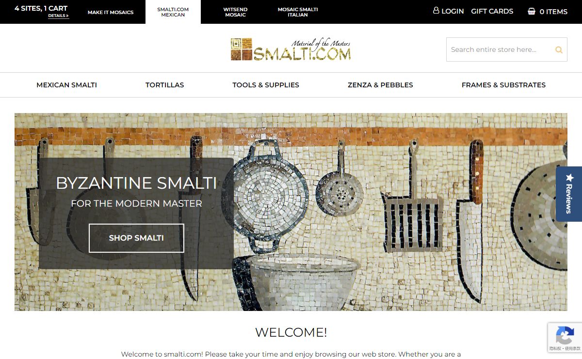Smalti.com - Material of the Masters