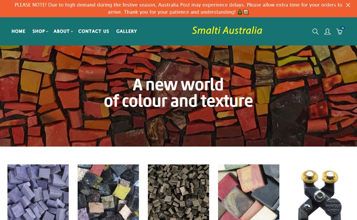 Mexican smalti for mosaic artists – Smalti Australia