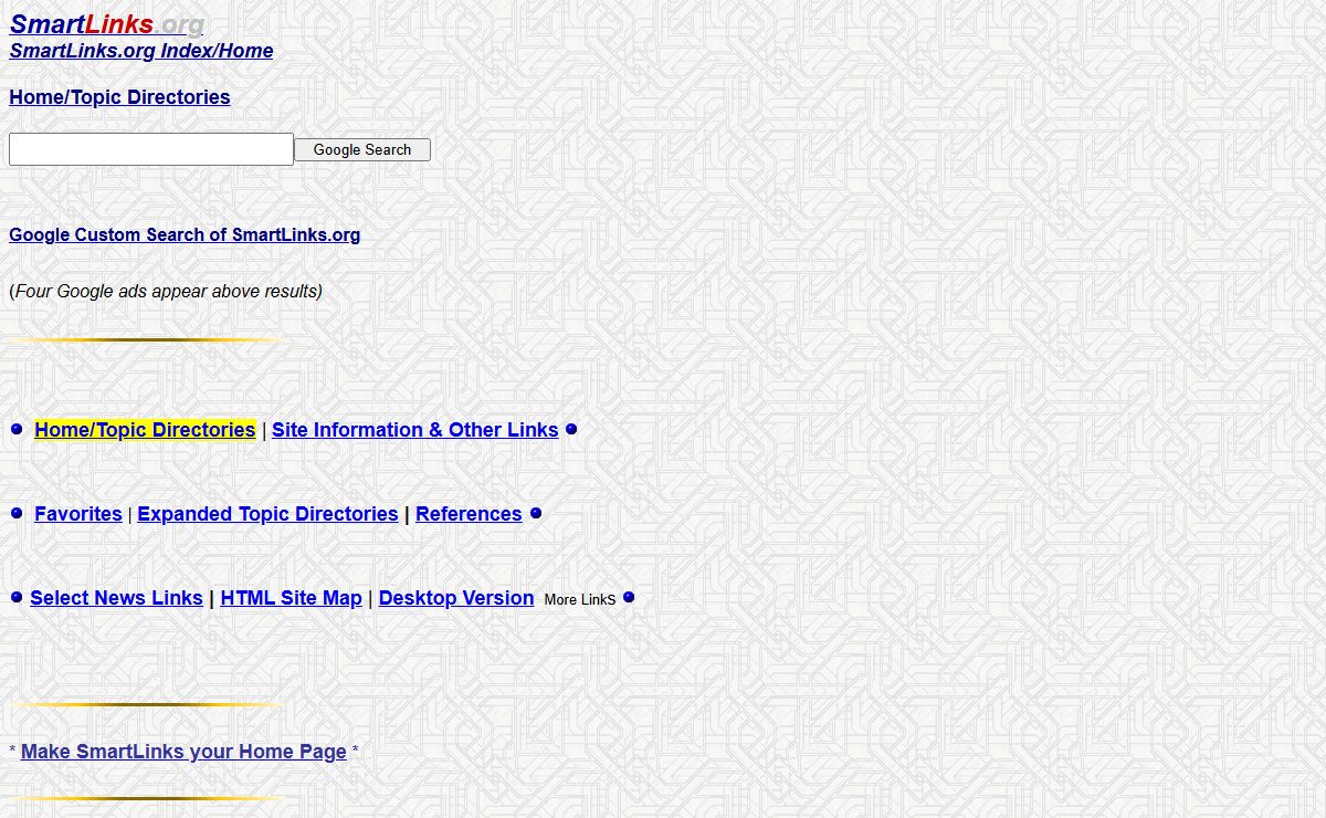 SmartLinks-Home-Topic Directories