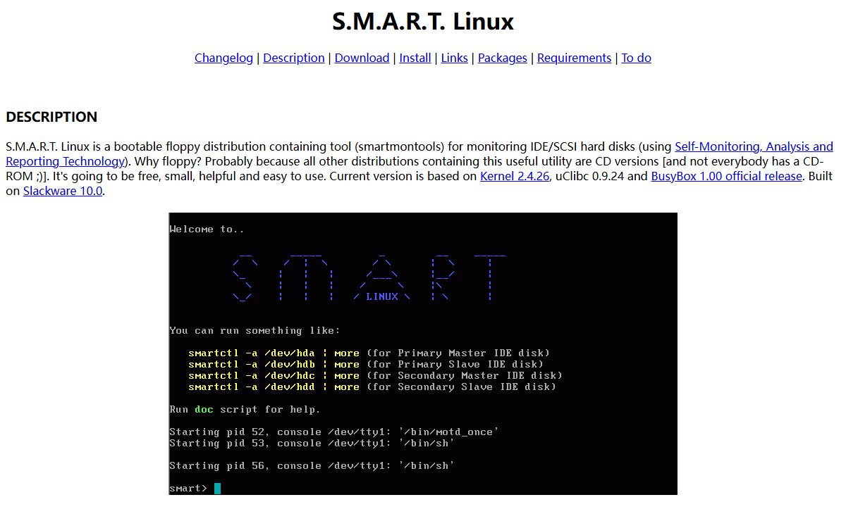 S.M.A.R.T. Linux