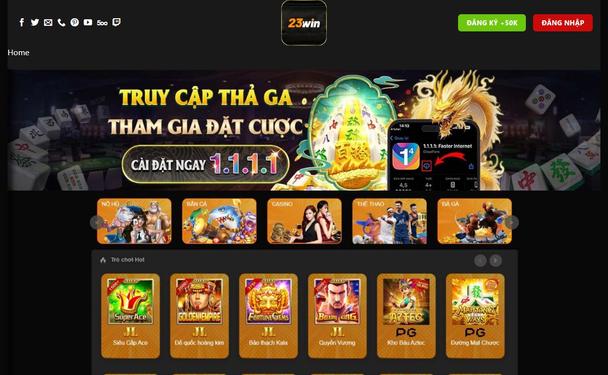 23win ⭐️ Trang chủ chính thức 23win.com - Nhà cái #1 VN 2024