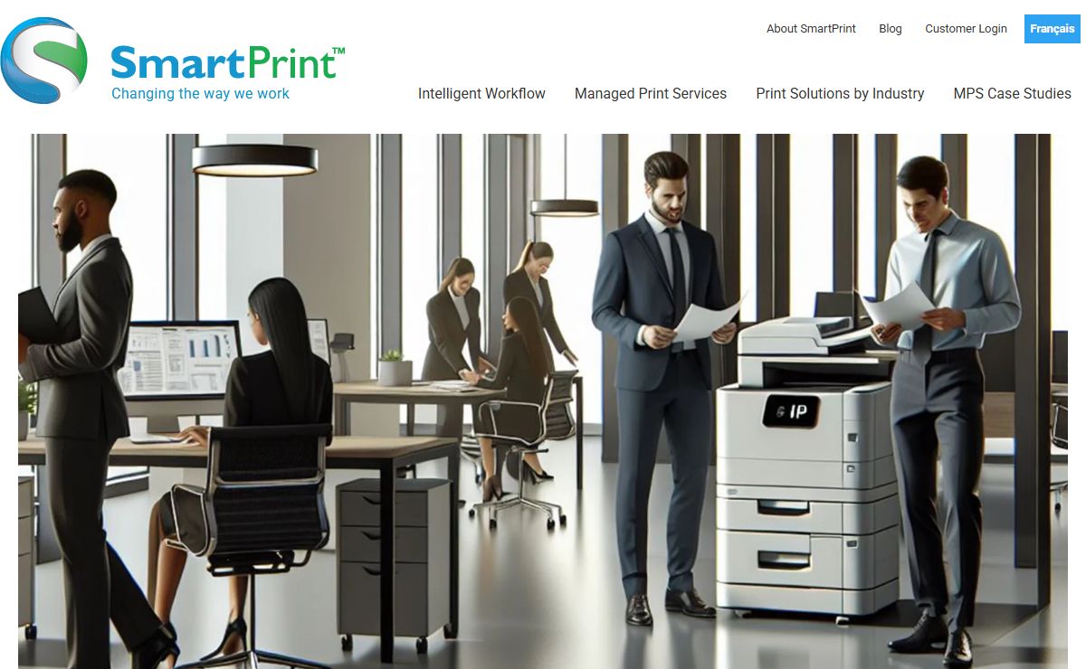 Managed Print Services Canada Experts - SmartPrint - Print Smart