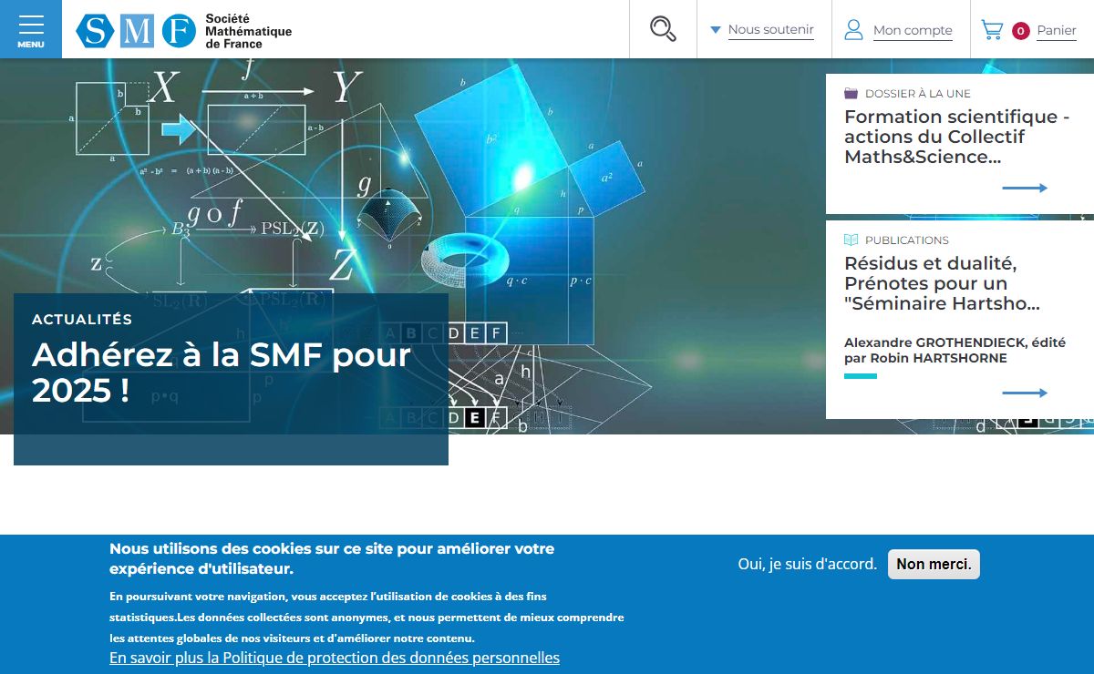 Société mathématique de France