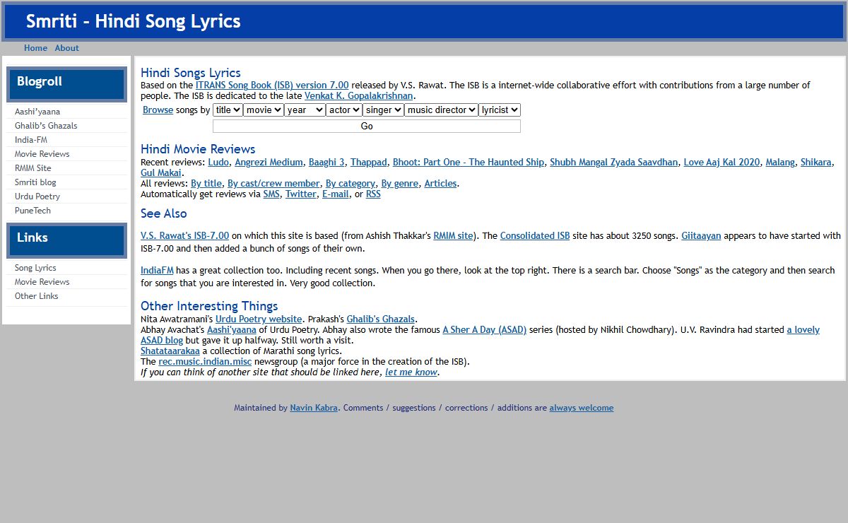 Hindi Songs Archive