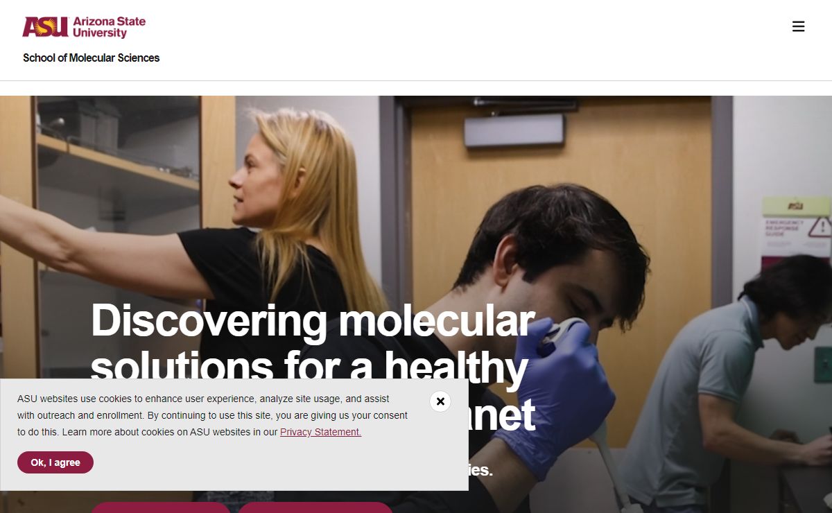 Home | School of Molecular Sciences