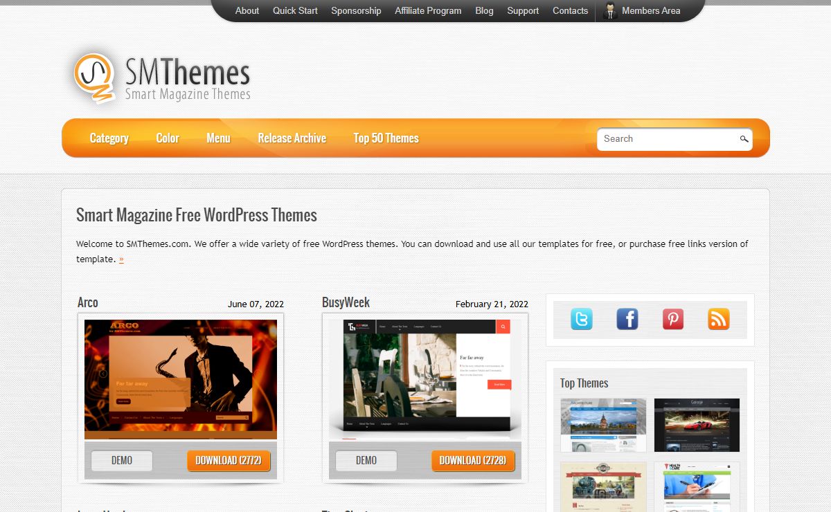 Smart Magazine WordPress Themes