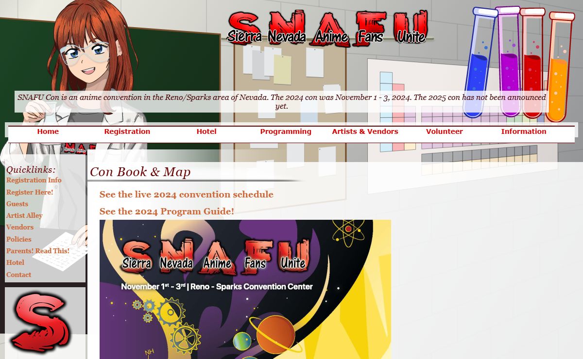SNAFU Con: Sierra Nevada Anime Fans Unite!