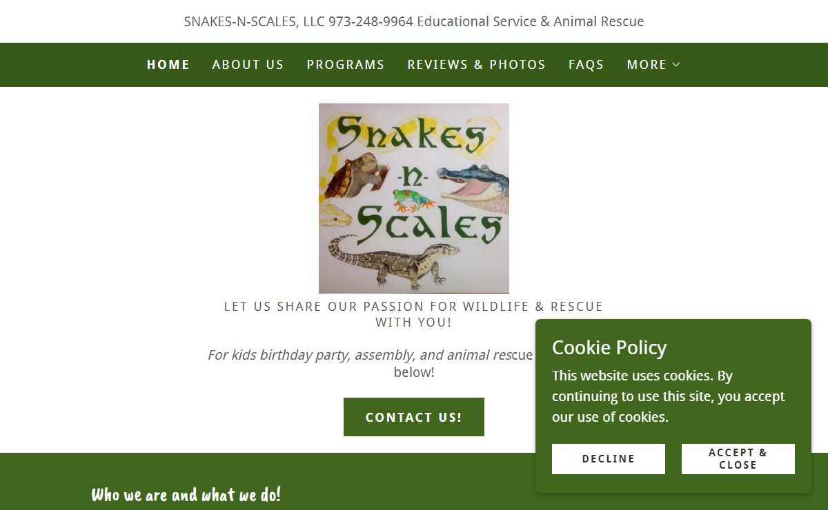 Snakes-N-Scales - Home