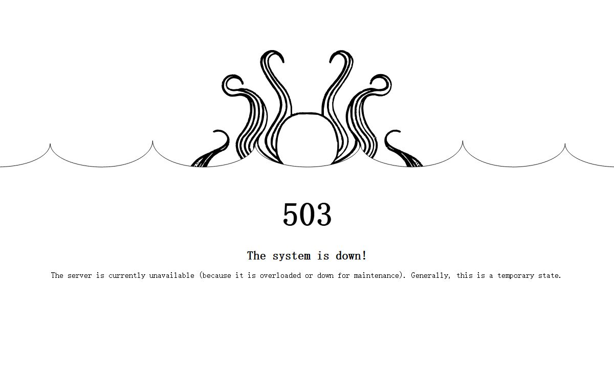 503 Service Unavailable