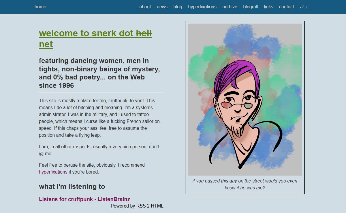 snerk dot hell :: on the web since 1996