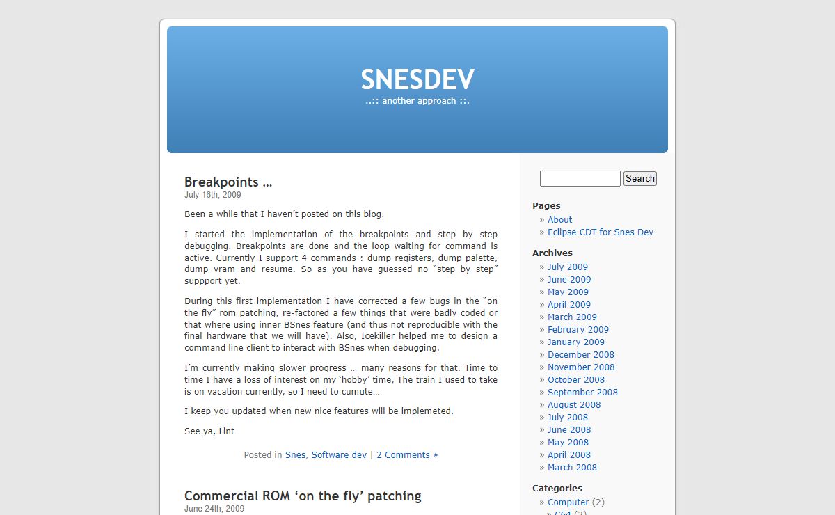 SNESDEV