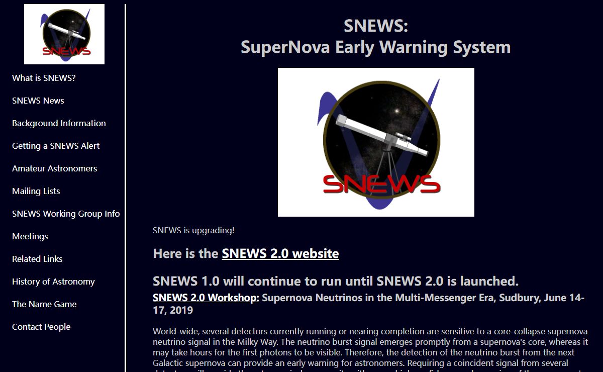 What is SNEWS?
