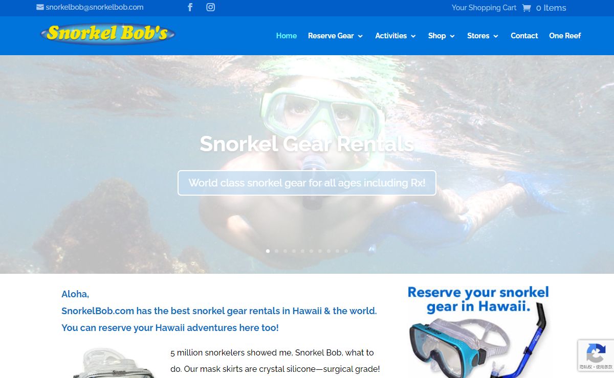 Snorkel Gear Rentals & Hawaii Activities | Snorkel Bob's
