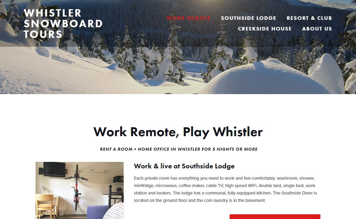 Whistler Snowboard Tours