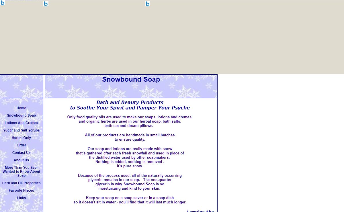 Snowbound Soap